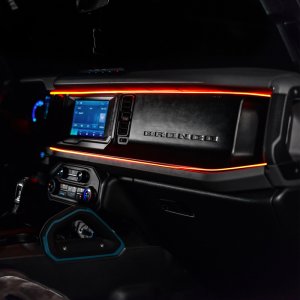 Ford Bronco LED Interior Dash Lighting Kit - ORACLE Lighting - ColorSHIFT Dynamic - Dynamic ColorSHIFT - `21-`25